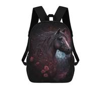 sinyumoney Magical Horse Fantasy Art Print Mochila Grande Para Portátil Resistente Al Agua Para La Escuela - Perfecta Para Viajes, Trabajo Y Uso Diario 17inch