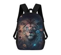 sinyumoney Magical Lion Art Print Mochila Escolar De 17 Pulgadas Impresa En 3D Mochilas Infantiles Mochila Genial Impresa En 3D Para Niños De Primaria Y Secundaria