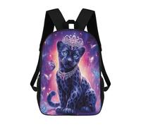 sinyumoney Magical Panther Jewels Mochila Grande, Ligera E Informal Para El Campus, Actividades Al Aire Libre, Viajes Y Deportes 17inch