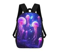 sinyumoney Magical Silver Dragon Mochila Escolar Para Adolescentes Impresión 3D Ajustable Bolsa Moda Con Compartimentos Para Niños, Niños, Niñas, Estudiantes Y Adolescentes, Escuadrón Glowing de