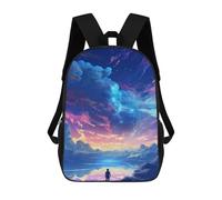 sinyumoney Magical Sky Dreamscape Mochilas Escolares Para La Escuela Secundaria, Preparatoria, Universidad Y Viajes Para Niños/niñas/adolescentes 17inch