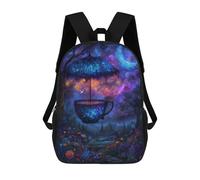 sinyumoney Magical Teacup Under Starry Umbrella Mochila Escolar Infantil Impresa En 3D Para Niños, Mochilas De Viaje, Bolsas Para Libros, Mochila Escolar Infantil 17inch