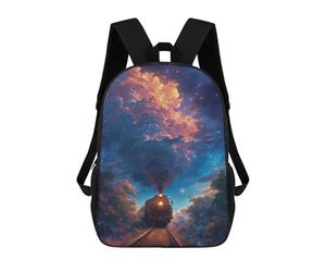 sinyumoney Magical Train Journey Mochila De Viaje Para La Universidad Mochilas Para La Escuela/trabajo/viajes 17inch