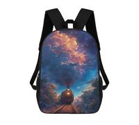 sinyumoney Magical Train Journey Mochilas Infantiles Mochila Escolar Impresa En 3D Para Niños Mochilas De Viaje Bolsas Para Libros Para Niños 17inch Mochila Escolar