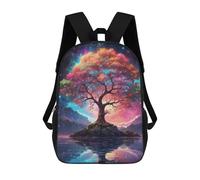 sinyumoney Magical Tree in A Starry Night Mochila Escolar Ligera Para Aeropuerto Y Estudiantes Universitarios: Perfecta Para Viajes, Trabajo Y Uso Diario 17inch