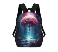 sinyumoney Magical Tree Mochila Infantil Con Impresión 3D, Mochila Escolar Para Niños, Mochila Informal Divertida Para Niños Y Adolescentes 17inch