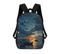 sinyumoney Magical Twilight Sea Mochila Escolar Para El Trabajo, Negocios, Universidad, Escuela Para Hombres/mujeres 17inch