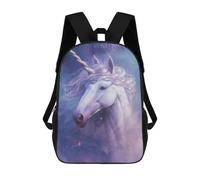 sinyumoney Magical Unicorn Mochila Escolar Para Niños, Mochila Escolar De Gran Capacidad Para Niños, Mochila Escolar 3D, Regalos Para Niños 17inch