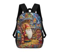 sinyumoney Magical Winter Wonderland Mochila Escolar Infantil Estampada Para Adultos Y Niños, Mochila De Viaje Para El Día A Día 17inch