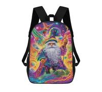 sinyumoney Magical Wizard Art Print Mochila Escolar Grande Resistente Al Agua Para Portátil Para La Escuela/trabajo/viajes 17inch