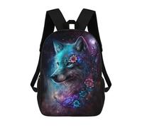 sinyumoney Magical Wolf Fantasy Art Print Mochilas Infantiles Impresas En 3D Para Niños. Mochilas De Viaje De Moda Para Niños. Mochila Escolar Para Estudiantes De Primaria Y Secundaria.