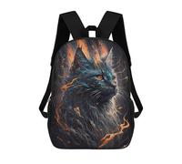 sinyumoney Maine Coon Cat Mochilas Para Niños, Mochilas Escolares Personalizadas En 3D Para Niños Y Niñas, Mochilas Escolares Grandes, Mochilas Informales Para El Día A Día 17inch