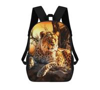 sinyumoney Majestic Cheetah Mochila Escolar Resistente Al Agua, Mochila De Viaje, Bolsa Para Computadora Para Campus, Viajes Al Aire Libre, Deportes 17inch
