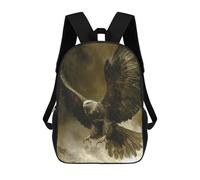 sinyumoney Majestic Eagle in Flight Mochila Escolar Grande Resistente Al Agua Para Portátil Para Niñas, Niños Y Adolescentes 17inch
