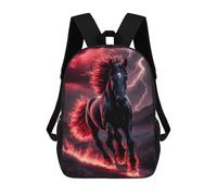 sinyumoney Majestic Horse Mochilas Infantiles Mochila Escolar Impresa En 3D Para Niños Mochilas De Viaje Bolsas Para Libros Para Niños 17inch Mochila Escolar