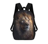 sinyumoney Majestic Lion Boss Mochilas De 17 Pulgadas Para Niños, Mochilas Escolares Impresas En 3D Para Estudiantes De Primaria Y Secundaria, Para Niños Y Niñas.