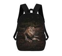 sinyumoney Majestic Lion in The Wild Mochila Escolar Grande Para Niños, Niñas, Adolescentes, Hombres Y Mujeres 17inch