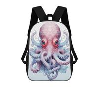 sinyumoney Majestic Octopus Mochila Escolar Mochila Para Niños Impresa En 3D Mochilas Infantiles Para Niños Y Niñas Mochilas Escolares Mochilas De Viaje Para Niños 17inch