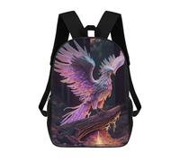 sinyumoney Majestic Phoenix Mochila Escolar Infantil De Moda Informal Mochilas Infantiles Impresas En 3D Mochila Grande Para Niño 17inch