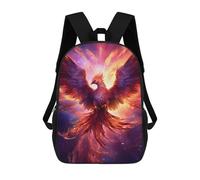 sinyumoney Majestic Phoenix Mochilas Para Niños Mochilas Escolares Mochila Escolar Para Niños Impresa En 3D Mochilas De Viaje De Moda Para Niños De Primaria Y Secundaria 17inch