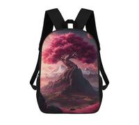 sinyumoney Majestic Sakura Kingdom Mochila Infantil De Moda Divertida Mochila Escolar Para Niños Y Adolescentes Con Impresión 3D Para Niños 17inch