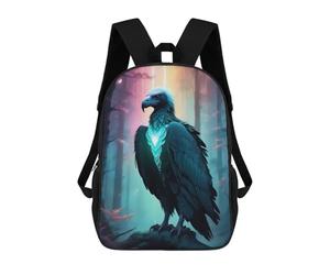 sinyumoney Majestic Vulture Mochila Infantil De Moda Divertida Mochila Escolar Para Niños Y Adolescentes Con Impresión 3D Para Niños 17inch