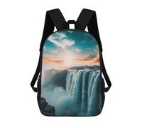 sinyumoney Majesty at Victoria Falls Mochila Escolar/de Negocios Resistente Para Portátil Para Niños/niñas/adolescentes 17inch