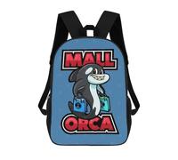sinyumoney Mall Orca Mallorca Spain Mochilas Infantiles Mochila Escolar Mochila Impresa En 3D Para Niños Mochilas De Viaje Bolsas Para Libros Mochila Escolar Para Niños 17inch