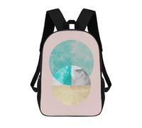 sinyumoney Marble And Gold Art 5 Mochilas Mochilas Infantiles Mochila Escolar Mochila Escolar Infantil Impresa En 3D Mochilas De Viaje De Moda Para Niños De Primaria Y Secundaria 17inch