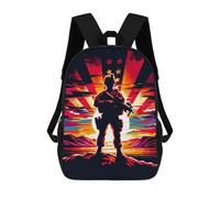 sinyumoney Marine Corps Sunset Art Mochila Infantil, Mochila Escolar Para Niños Y Adolescentes, Mochila De Viaje, Mochila Escolar, Mochila Para Libros 17inch