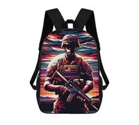 sinyumoney Marine Corps Sunset Wpap Mochila Escolar Mochilas Escolares Para Niñas Y Niños Mochila Con Bolsillo Mochila Escolar De Moda Mochila Infantil 17inch