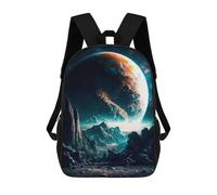 sinyumoney Martian Nature Mochilas Para Niños Y Estudiantes, Mochilas Escolares Impresas En 3D, Mochilas Para Estudiantes De Primaria Y Secundaria, Mochilas Para Niños Y Niñas 17inch
