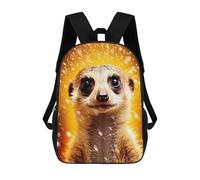 sinyumoney Meerkat Lighting Mochila Infantil Para Niñas Y Niños, Mochila De Día, Escuela Primaria, Perfecta Para La Vuelta Al Cole O Educación Física, Regalos Y Viajes 17inch