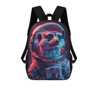 sinyumoney Meerkat Mochila Escolar, De Negocios, Resistente, Para Portátil, Para Camping, Aventuras Al Aire Libre Y Viajes Diarios 17inch
