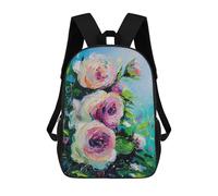 sinyumoney Memories of Summer Roses Mochila Impermeable Para Ordenador Portátil Para Campus, Actividades Al Aire Libre, Viajes Y Deportes 17inch