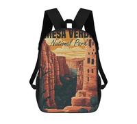 sinyumoney Mesa Verde National Park Mochila Impermeable Para Ordenador Portátil Para Niños/niñas/adolescentes 17inch