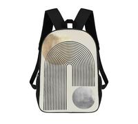 sinyumoney Metal And Gold Art 10 Mochila Escolar Mochilas Escolares Para Niñas Y Niños Mochila Con Bolsillo Mochila Escolar De Moda Para Niños 17inch