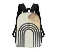 sinyumoney Metal And Gold Art 6 Mochila Escolar Mochilas Escolares Para Niñas Y Niños Mochila Con Bolsillo Mochila Escolar De Moda Para Niños 17inch