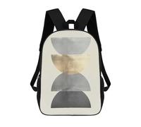 sinyumoney Metal And Gold Art F Mochila Mochila Informal Mochila De Día Escuela Trabajo Viajes Bolsa Para Hombres/Mujeres 17inch