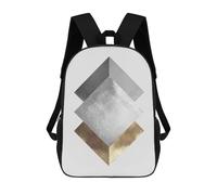 sinyumoney Metallic And Gold Art 04 Mochila Escolar Resistente Al Agua, Mochila De Viaje, Bolsa Para Computadora - Perfecta Para Viajes, Trabajo Y Uso Diario 17inch