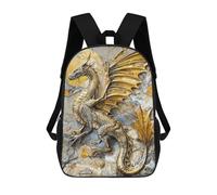 sinyumoney Metallic Monarch Mochilas Infantiles Mochila Escolar Impresa En 3D Para Niños Mochilas De Viaje Bolsas Para Libros Para Niños 17inch Mochila Escolar