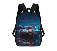 sinyumoney Military Might in The Mud Mochila Escolar Para Niños, Mochila Escolar Impresa En 3D Para Estudiantes De Primaria Y Secundaria 17inch