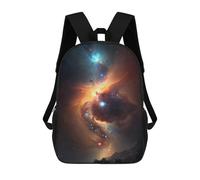 sinyumoney Millions of Stars Mochila Escolar Impermeable Para Ordenador Portátil Para Adolescentes, Chicas, Chicos, Mujeres Y Hombres 17inch