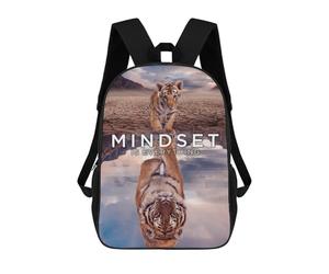 sinyumoney Mindset Is Everything Mochila Escolar, Secundaria, Preparatoria, Universidad, Mochila De Viaje Para El Campus, Viajes Al Aire Libre, Deportes 17inch