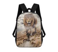sinyumoney Mindset Lion Vs Man Mochila Escolar Para El Trabajo, Negocios, Universidad Y Escuela Para Niñas Y Adolescentes 17inch