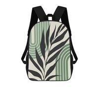 sinyumoney Minimalist Floral 13 Mochila Escolar Para Niños Mochila Escolar Impresa En 3D Mochila Escolar De Moda Para Niños De Primaria Y Secundaria 17inch