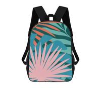 sinyumoney Minimalist Floral 42 Mochila Escolar Infantil Impresa En 3D 17inch Mochilas Escolares Para Niños, Estilo Casual Y Moderno, Mochilas De Viaje De Alta Capacidad