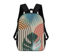 sinyumoney Minimalist Floral 47 Mochila Escolar Infantil Impresa En 3D Para Niños, Mochila De Viaje De Alta Capacidad, Bolsas Para Libros, Mochila Escolar Infantil 17inch