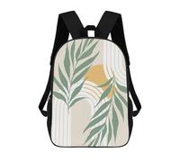 sinyumoney Minimalist Floral 57 Mochilas Impresas En 3D Para Niños, Mochila Escolar, Mochila Informal Para Exteriores, Mochila Informal De Moda Para Niños, Lindas Bolsas De Viaje 17inch
