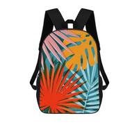 sinyumoney Minimalist Floral 58 Mochila Infantil, Mochila Escolar Impresa En 3D, Mochila Para Niños Y Niñas, Mochila Escolar Ajustable Para La Escuela Primaria 17inch